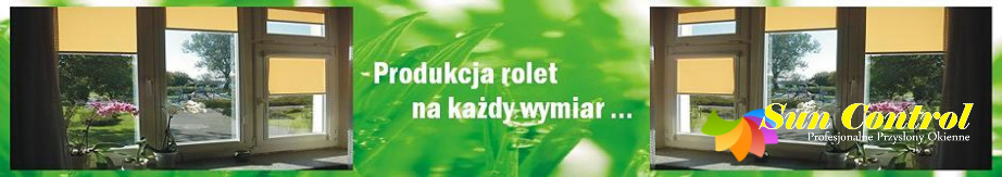 Producent rolet przeciwsłonecznych w kasecie z prowadnicami_aluminium